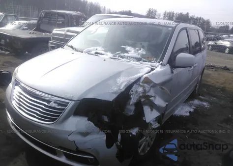 2012 Chrysler Town & Country Touring из США, поврежденный, VIN 2C4RC1BG9CR188669